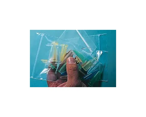 Fisher Scientific - Fisherbrand - 01816C - Reclosable Sample Bag Fisherbrand 9 X 18 Inch Polyethylene Clear Zipper Closure