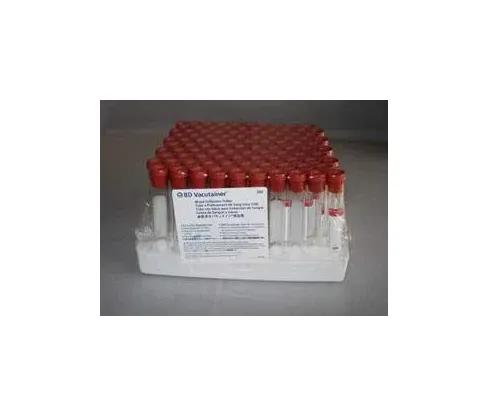 Fisher Scientific - BD Vacutainer - 02685A - Bd Vacutainer Venous Blood Collection Tube Plain 10 Ml Conventional Closure Glass Tube