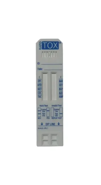 Healgen Scientific Ltd - Rapid TOX - 10-5ZT-030 - Drugs Of Abuse Test Kit Rapid Tox Amp, Bzo, Coc, Opi 300, Thc 50 Tests Clia Waived
