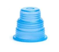 Bio Plas - Hexa-Flex - 8370 - Hexa-flex Tube Closure Polyethylene Snap Cap Blue For 10, 12, 13, 16 And 18 Mm Blood Collection And Culture Tubes Nonsterile