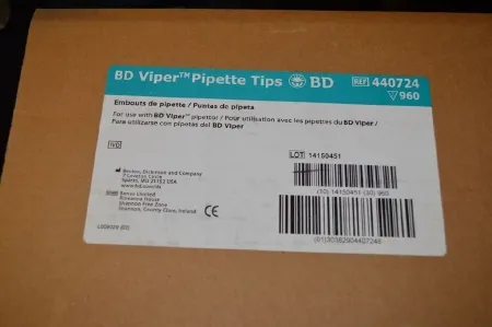 BD Becton Dickinson - 440724 - BD Viper Pipette Tips BD Viper For BD Viper System