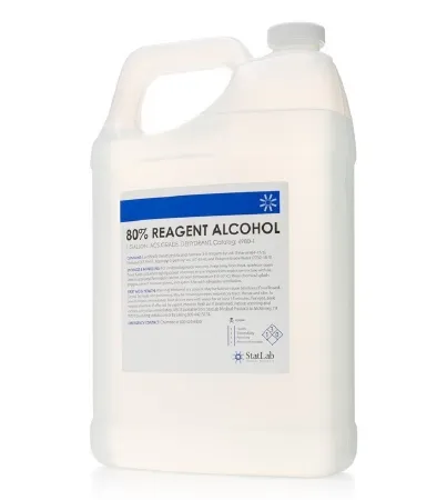 StatLab Medical Products - 6980-1 - Histology Reagent Reagent Alcohol Acs Grade / Dehydrant 80% 1 Gal.