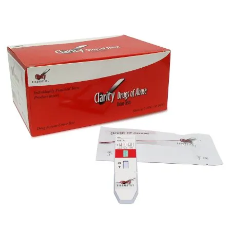 Clarity Diagnostics - CD-DTH-114 - Drugs Of Abuse Test Kit Clarity Cannabinoids (thc) 25 Tests Clia Waived