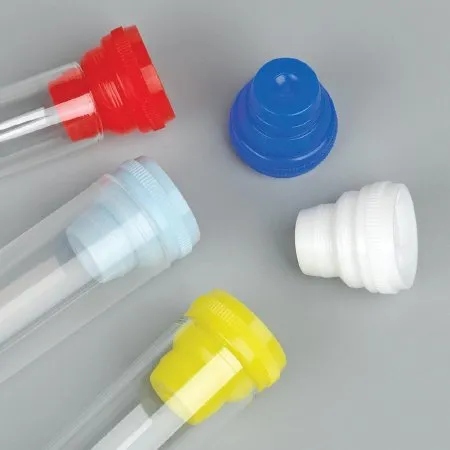 Globe Scientific - 5529W - Cap, Plug, Multi-fit For Most 10mm, 12mm, 13mm And 16mm Tubes