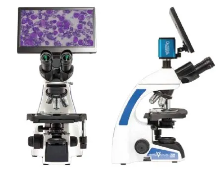 LW Scientific - iNS-T4BV-iPL3 - Innovation Trinoc 4-Objective Scope With Bioview Camera And Screen