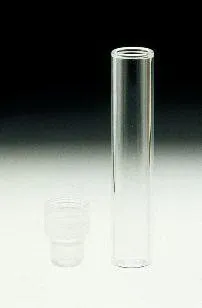 Vwr International - VWR - 66015-702 - VWR Shell Vial Closure Borosilicate Glass Snap Cap Clear 8 X 40 mm For Waters Autosamplers