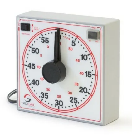 Market Lab - 0258 - Mechanical Timer Lab Timer 24 Hours Dial Display