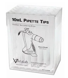CELLTREAT Scientific Products - VistaClear - 4058-6102 - Pipette Tip Vistaclear 10 Ml Without Graduations Sterile