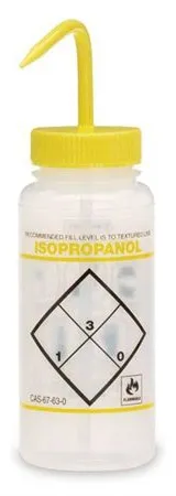 Market Lab - 0624 - Safety Wash Bottle Isopropanol Label Ldpe 500 Ml (16 Oz.)