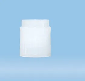 Sarstedt - 65.163 - Tube Closure Polyethylene Screw Cap Natural For 13 X 75 mm Tube NonSterile