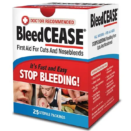 Carencease Healthcare - BleedCEASE - CAT:BC-25 - Nosebleed Treatment Bleedcease