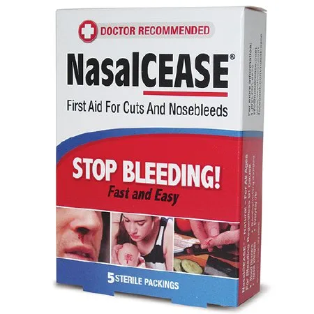Carencease Healthcare - From: CAT:NAS-5 To: CAT:NAS-5 - NasalCEASE Nosebleed Treatment NasalCEASE 5 per Pack Sterile