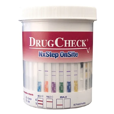 Express Diagnostics - DrugCheck NxStep OnSite - 60831 - Drugs Of Abuse Test Kit Drugcheck Nxstep Onsite Bar, Bup, Bzo, Coc, Mamp/met, Opi300, Oxy, Thc 25 Tests Clia Waived