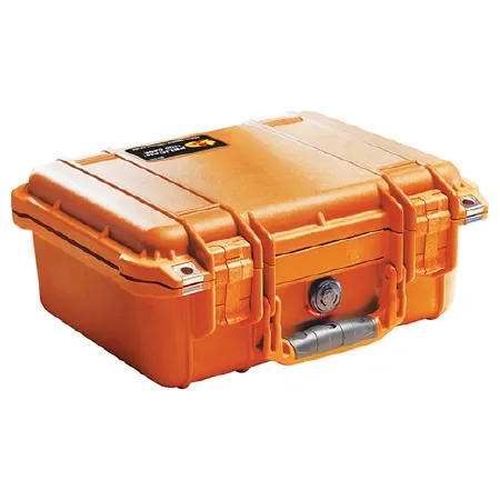 Thomas Transport Packs / EMS - Pelican Case 1400 - 1400-ORANGE - Hard Case Pelican Case 1400 Orange 11.81 X 8.87 X 5.18 Inch