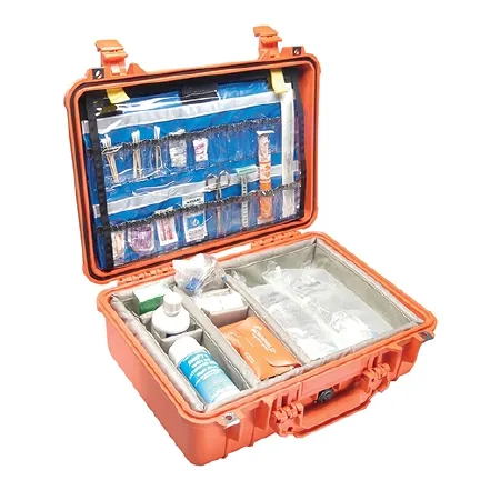 Thomas Transport Packs / EMS - Pelican 1500 - 1500EMS-ORANGE - Ems Case Pelican 1500 Orange Copolymer / Polypropylene / Foam 18.5 X 14.06 X 6.93 Inch