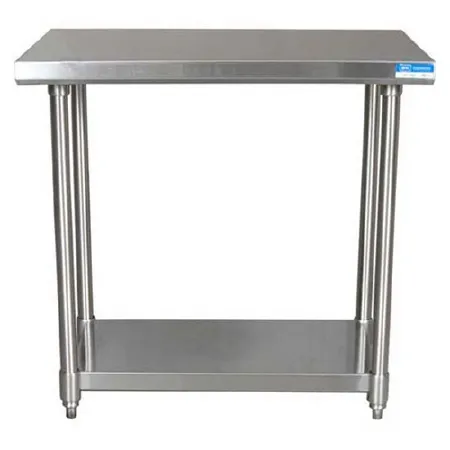Global Industrial - BK Resources - B1516212 - Work Bench BK Resources 30 X 35-1/2 X 60 Inch 304 Stainless Steel / 16 Gauge 800 lbs. Weight Capacity