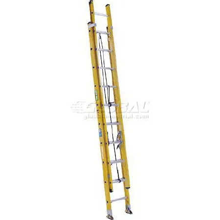 Global Industrial - Green Bull - B811818 - Extension Ladder Green Bull Fiberglass