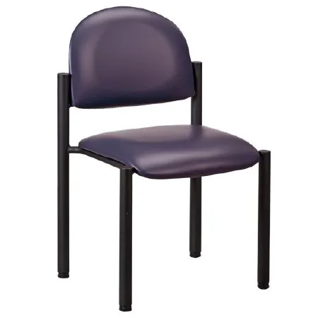 Clinton Industries - Premium Series - C-40B-3WG - Side Chair Premium Series Warm Gray Without Armrests Vinyl