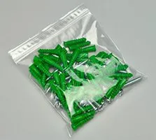 Elkay Plastics - Clear Line - F21212 -  Reclosable Bag  12 X 12 Inch LDPE Clear Zipper Closure