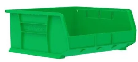 Akro-Mils - Akrobins - 30250GREEN - Storage Bin Akrobins Green Plastic 6-3/4 X 12 X 14 Inch