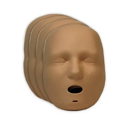 Prestan Products - Prestan - From: RPP-JTFACE-4-DS To: RPP-JTFACE-4-MS -  Replacement Manikin Jaw Thrust Face Pack 