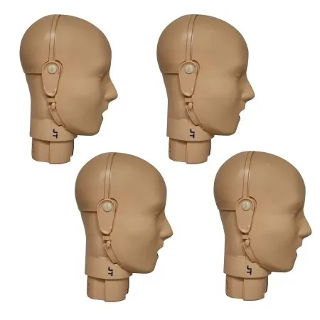 Prestan Products - Prestan - From: RPP-JTHEAD-4-DS To: RPP-JTHEAD-4-MS -  Replacement Manikin Jaw Thrust Head Pack 