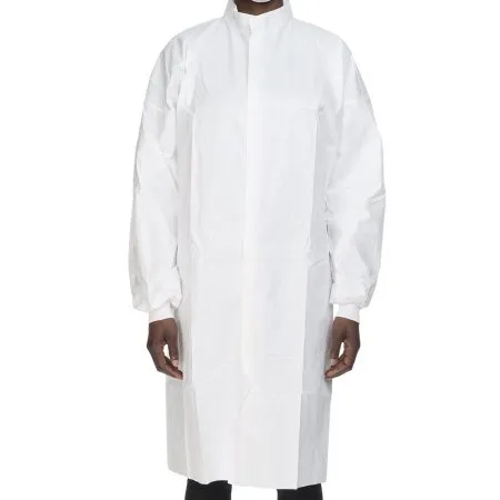 Contec - HCGA0052 - Cleanroom Lab Coat Contec Critigear White 2x-large Knee Length Microporous Fabric Disposable