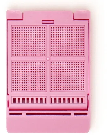 StatLab Medical Products - Micromesh - M507-3 - Biopsy Cassette Micromesh Acetal Pink