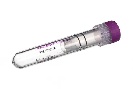 Greiner Bio-One - MiniCollect - 450547 - Minicollect Capillary Blood Collection Tube K2 Edta Additive 250 To 500 µl Cap Closure Polypropylene Tube