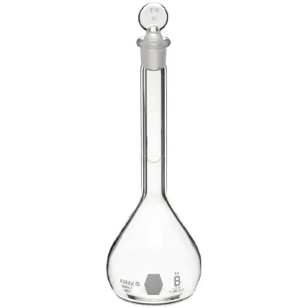DWK Life Sciences - Kimble Kimax - 28015-1000 - Volumetric Flask Kimble Kimax Class B Glass 1,000 Ml (32 Oz.)