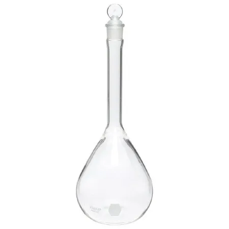 DWK Life Sciences - Kimble Kimax - 92812G-1000 - Volumetric Flask Kimble Kimax Class A / Wide Mouth Glass 1,000 Ml (32 Oz.)