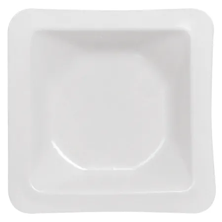Heathrow Scientific - HS1420CC - Weighing Dish Wide Flat Bottom White Polystyrene