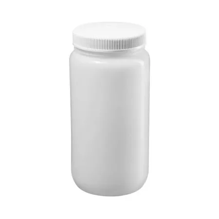 Thermo Scientific - Nalgene - 2124-0005 - General Purpose Bottle Nalgene Fluorinated / Wide Mouth HDPE 2 Liter