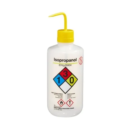 Thermo Scientific Nalge - Nalgene Right-to-Know - 2425-1004 - Safety Wash Bottle Nalgene Right-to-know Isopropanol Label / Narrow Mouth Ldpe / Polypropylene 1,000 Ml (32 Oz.)