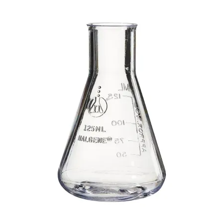 Thermo Scientific Nalge - Nalgene - 4103-0125 - Erlenmeyer Flask Nalgene Polycarbonate 125 Ml (4 Oz.)
