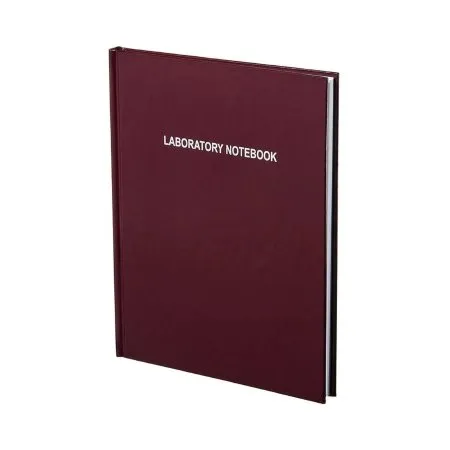 Thermo Scientific Nalge - Nalgene - 6301-2000 - Nalgene Lab Notebook 8-1/2 X 11 Inch, Burgundy Cover, 3 Horizontal Lines Per Inch
