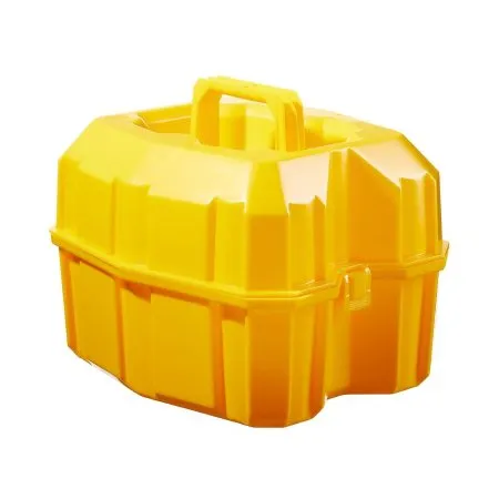 Thermo Scientific Nalge - Nalgene - 6505-0010 - Nalgene Safety Bottle Carriers 500 Ml Capacity, Yellow, 10 X 11 X 14 Inch
