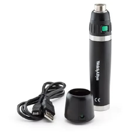 Welch Allyn - 719-3 - Power Handle Welch Allyn Welch Allyn 3.5v Premium Lithium Ion Plus Usb Rechargeable Power Handle, Compatible With Universal Desk Charger For Use With Otoscope