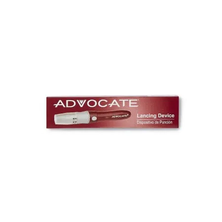 Pharma Supply - Advocate - 150.00 -  Lancing Device  30 Gauge Push Button Activation Finger