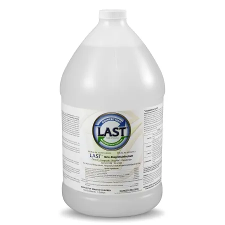 Florida Medical Sales - Last Microbiostatic - LAST-GAL - Last Microbiostatic Surface Disinfectant Cleaner Bactericidal Manual Pour Liquid 1 Gal. Bottle Scented Nonsterile