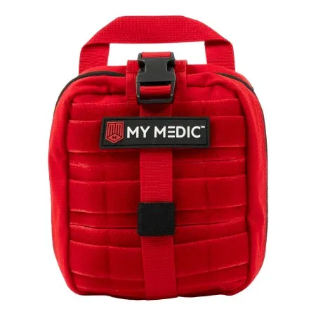 MyMedic - From: MM-KIT-U-MED-RED-STN To: MM-KIT-U-MFK-LG-RED-STN - First Aid Kit My Medic? Myfak Standard Red Nylon Bag