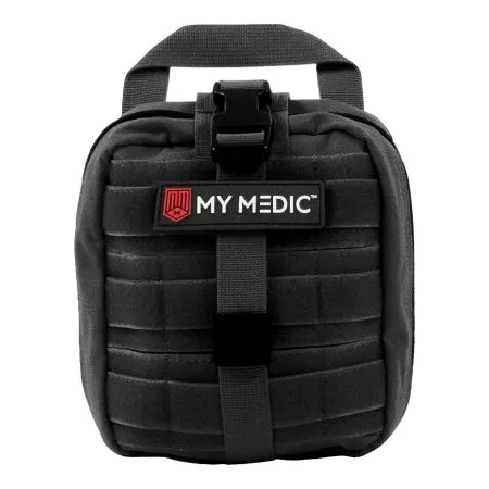 MyMedic - MM-KIT-U-MED-BLK-STN - First Aid Kit My Medic? Myfak Standard Black Nylon Bag