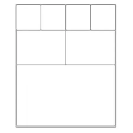 United Ad Label - UAL - ULDTPN6A - Blank Label Ual Thermal White Paper 4 X 4-1/2 Inch