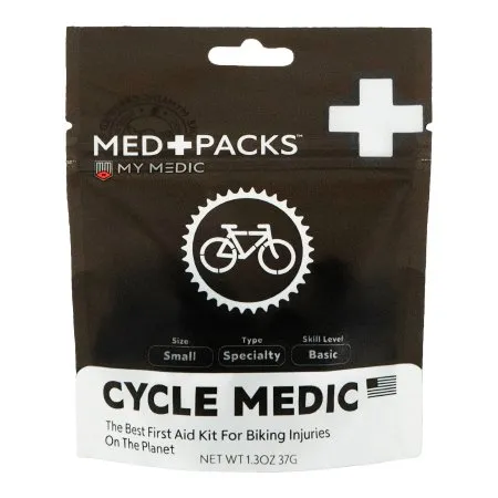 MyMedic - MM-MED-PACK-CYCL-EA - First Aid Kit My Medic? Med Packs Cyclist Plastic Pouch