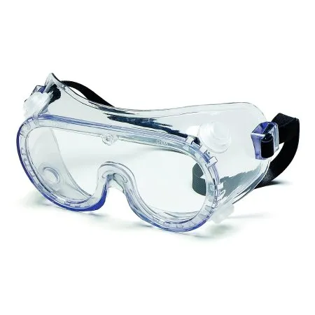 MCR Safety / Crews - 22 Series - 2235R - Protective Goggles 22 Series Fit Over Anti-fog / Anti-scratch Coating Clear Tint Polycarbonate Lens Clear Frame Elastic Strap One Size Fits Most