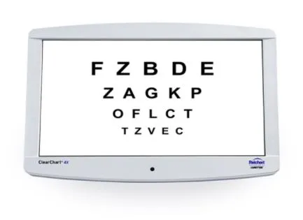 Lombart Instruments - Reichert Clearchart - CP0RE13775 - Eye Chart Reichert Clearchart 20 Foot Distance Acuity Test