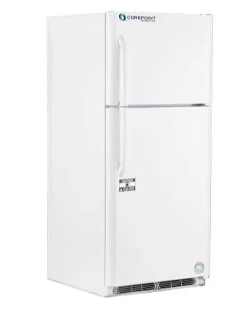 Horizon Scientific - Carepoint - LRF201WWW/0A - Refrigerator / Freezer Carepoint General Purpose 20 Cu.ft. 2 Solid Swing Doors Automatic Defrost (freezer) Cycle Defrost (refrigaertator)