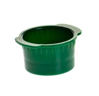 Simport Scientific - Vacucap T402 Series - T402-13G - Vacucap T402 Series Tube Closure Ldpe Flanged Plug Cap Green 13 Mm For 13 Mm Blood Collection And Culture Tubes Nonsterile