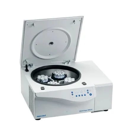 Eppendorf North America - Eppendorf Model 5810R - 022628067 - Refrigerated Desktop Centrifuge Package Eppendorf Model 5810r 4 / 16 / 28 / 56 / 100 Place Fixed Angle Rotor / Swinging Bucket Rotor / Deepwall Plate Capable Variable Speed Up To 14,000 Rpm / 2