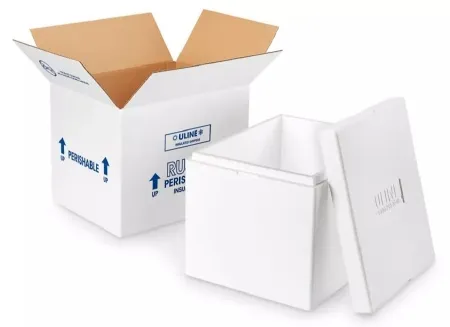 Uline - S-21528 - Insulated Shipping Kit 12 X 12-5/8 X 15-1/2 Inside, 14 X 14-5/8 X 17-1/2 Inch Outside Dimenions
